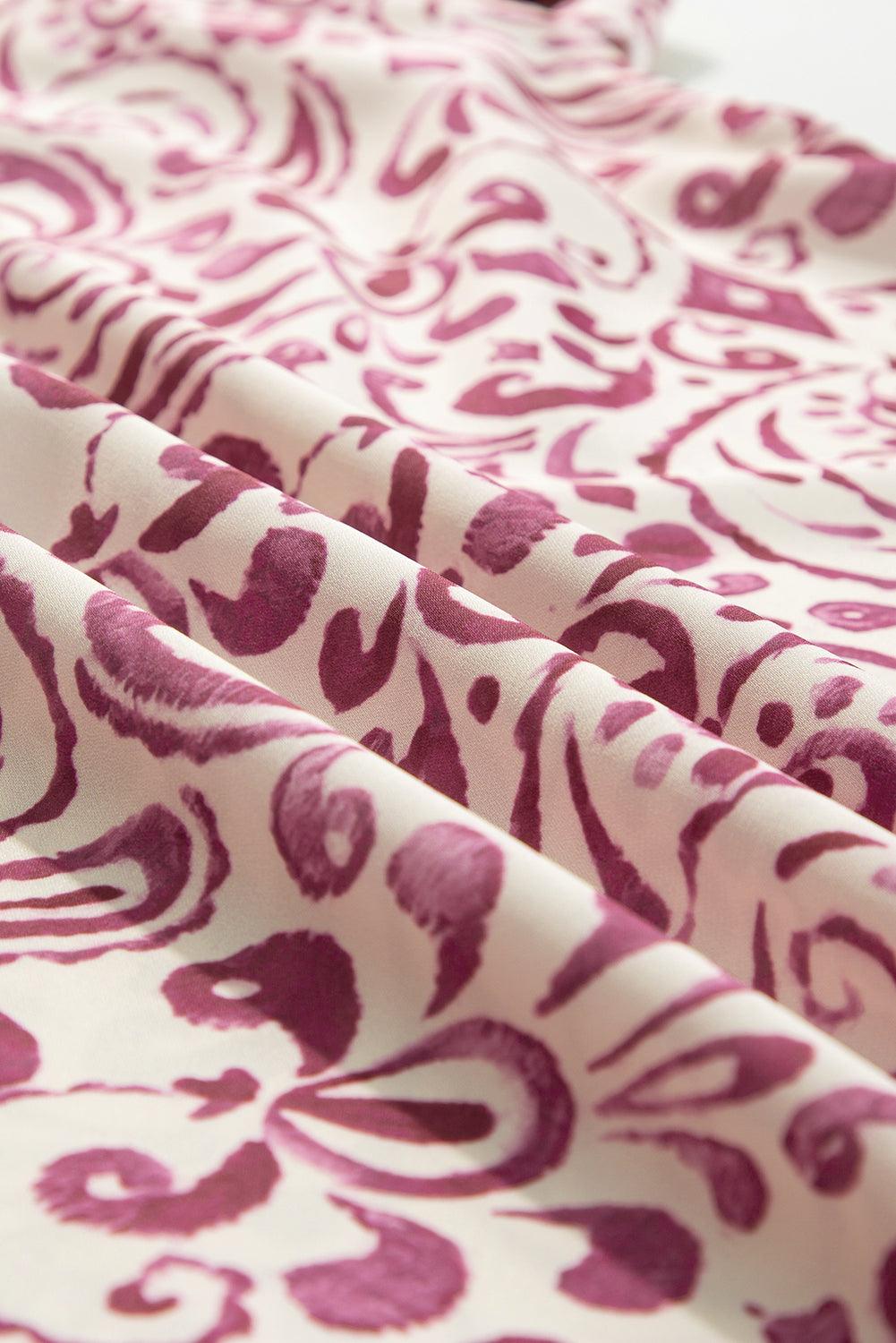 Mini Jurk met Paisley Print - Mini Dresses - Jurkjes.co