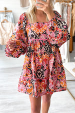 Mini Jurk met Paisley Print - Mini Dresses - Jurkjes.co