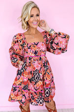 Mini Jurk met Paisley Print - Mini Dresses - Jurkjes.co