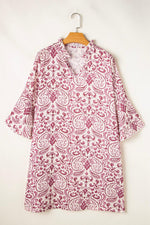 Mini Jurk met Paisley Print - Mini Dresses - Jurkjes.co