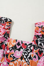 Mini Jurk met Paisley Print - Mini Dresses - Jurkjes.co