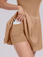 Mini Jurk met Plooirok en Hoge Taille - Sports Dress - Jurkjes.co