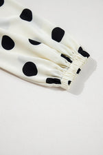 Mini Jurk met Polka Dot Print - Mini Dresses - Jurkjes.co