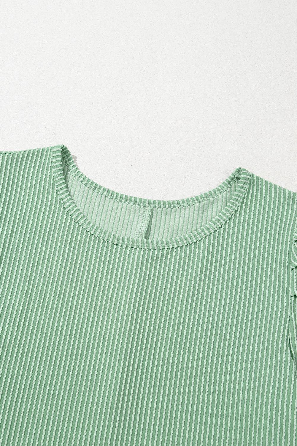 Mini Jurk met Puff Mouwen - T Shirt Dresses - Jurkjes.co