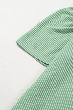 Mini Jurk met Puff Mouwen - T Shirt Dresses - Jurkjes.co