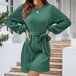 Mini Jurk met Ribstructuur - Women Summer Dress - Jurkjes.co