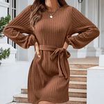 Mini Jurk met Ribstructuur - Women Summer Dress - Jurkjes.co