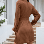 Mini Jurk met Ribstructuur - Women Summer Dress - Jurkjes.co