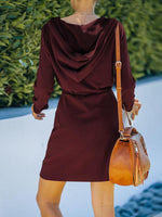 Mini Jurk met Rits en Trekkoord - Mini Dresses - Jurkjes.co