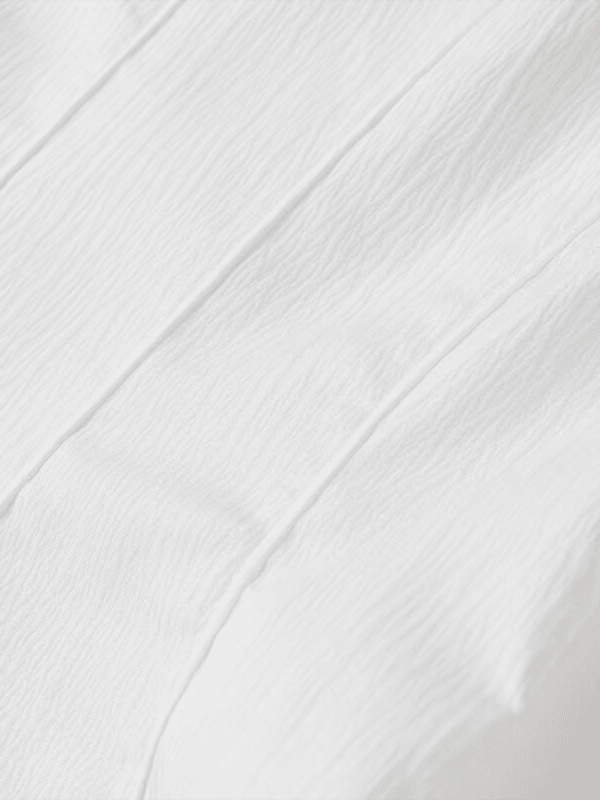 Mini Jurk met Ronde Hals en Effen Kleur - Mini Dresses - Jurkjes.co