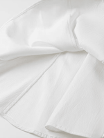 Mini Jurk met Ronde Hals en Effen Kleur - Mini Dresses - Jurkjes.co