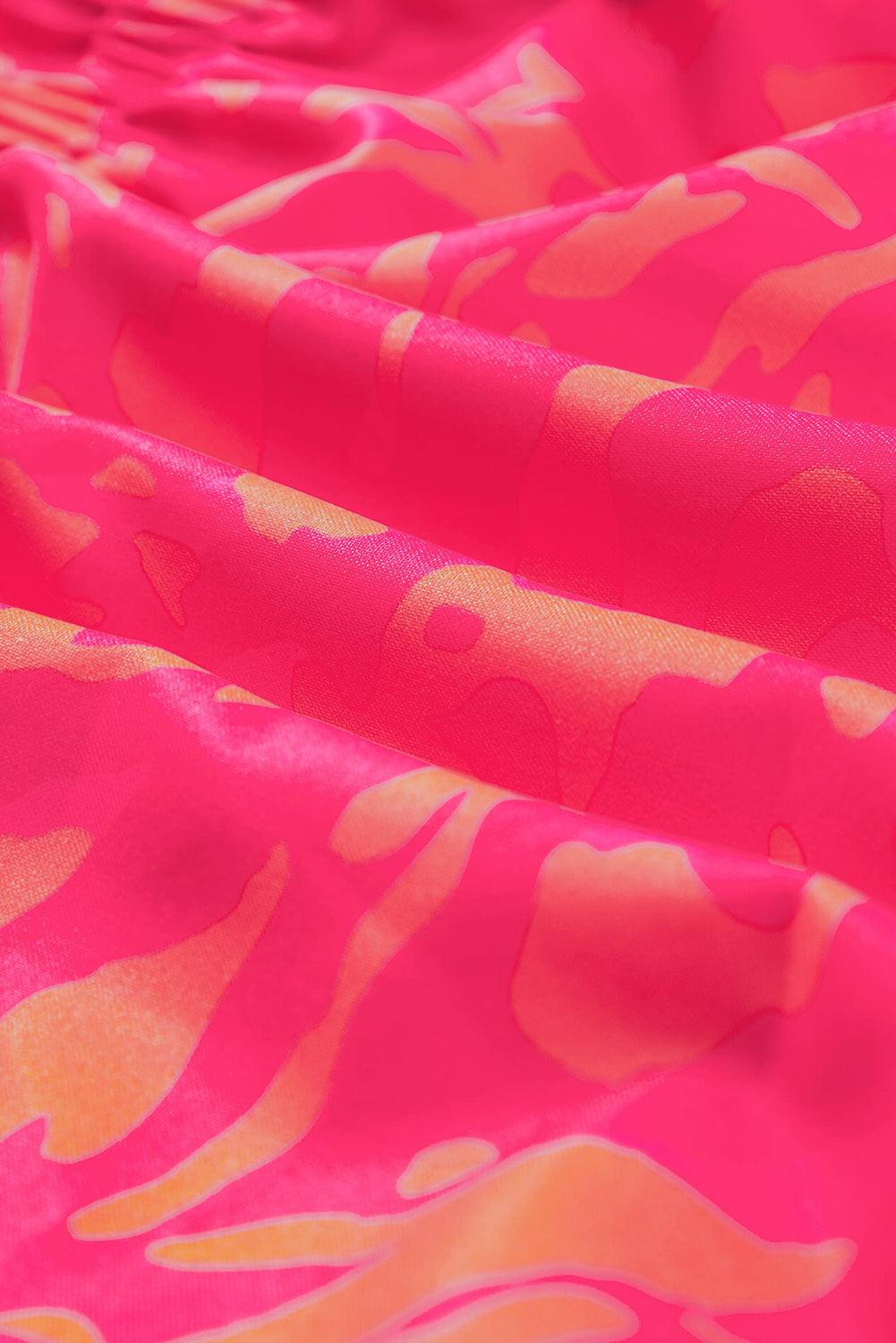Mini Jurk met Ruches en Pofmouwen - Mini Dresses - Jurkjes.co