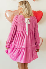 Mini Jurk met Ruffled Mouwen - Mini Dresses - Jurkjes.co
