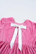Mini Jurk met Ruffled Mouwen - Mini Dresses - Jurkjes.co