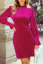 Mini Jurk met Smocked Detail - Mini Dresses - Jurkjes.co