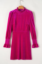 Mini Jurk met Smocked Detail - Mini Dresses - Jurkjes.co