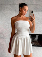 Mini Jurk met Strapless Design - Mini Dresses - Jurkjes.co