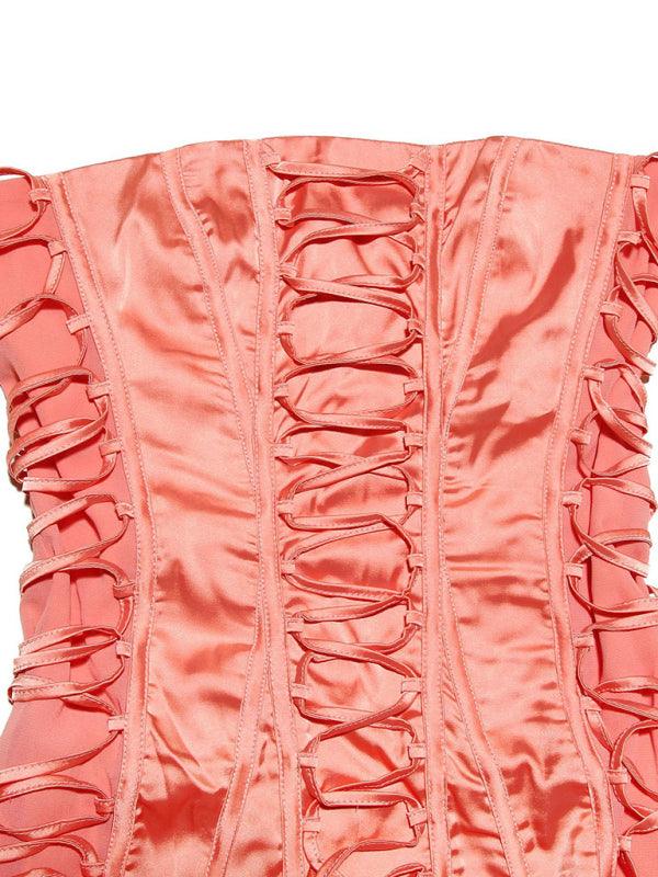 Mini Jurk met Strapless Ontwerp - Mini Dresses - Jurkjes.co