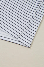 Mini Jurk met Streepdesign - T Shirt Dresses - Jurkjes.co