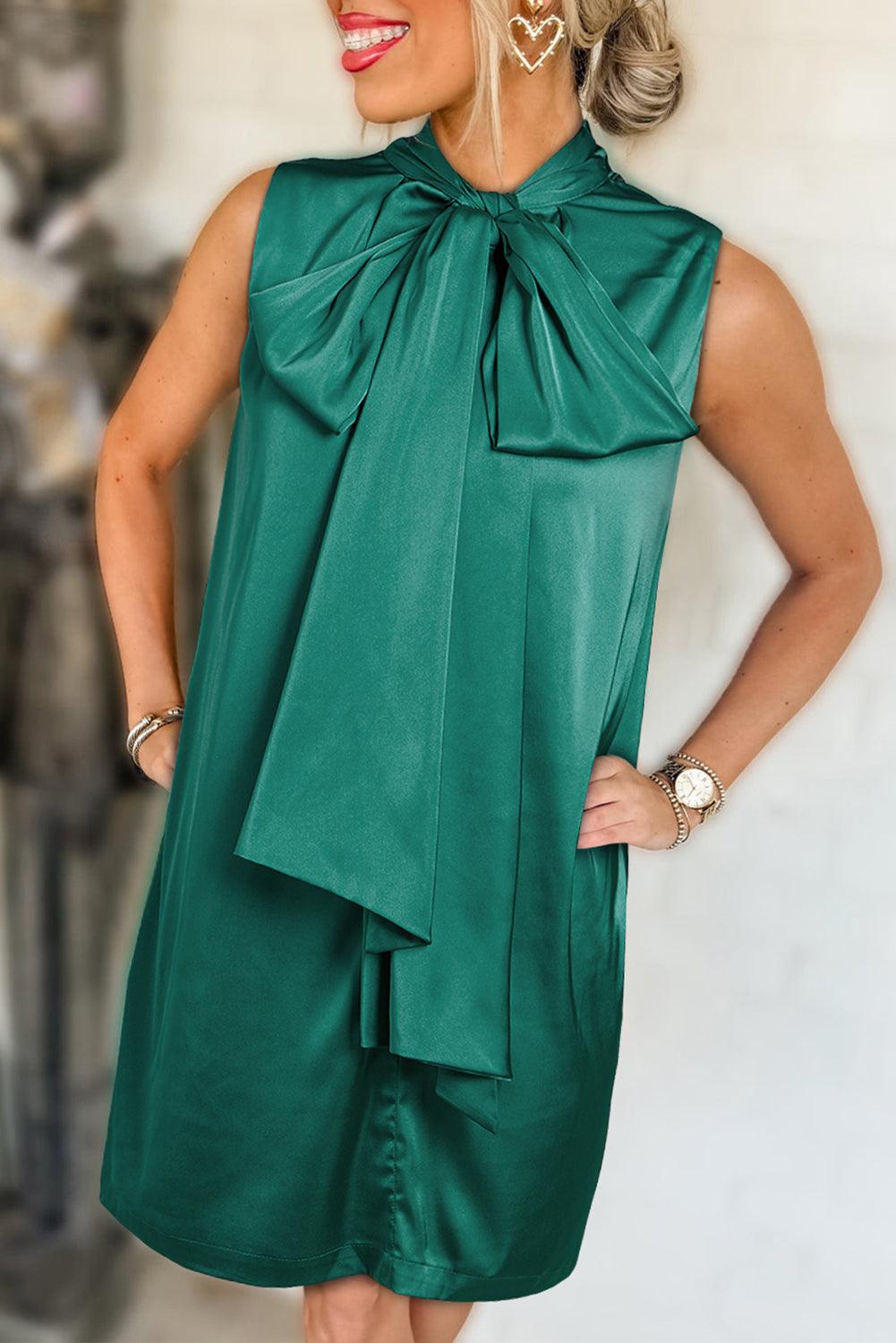 Mini Jurk met Strikdetail - Mini Dresses - Jurkjes.co