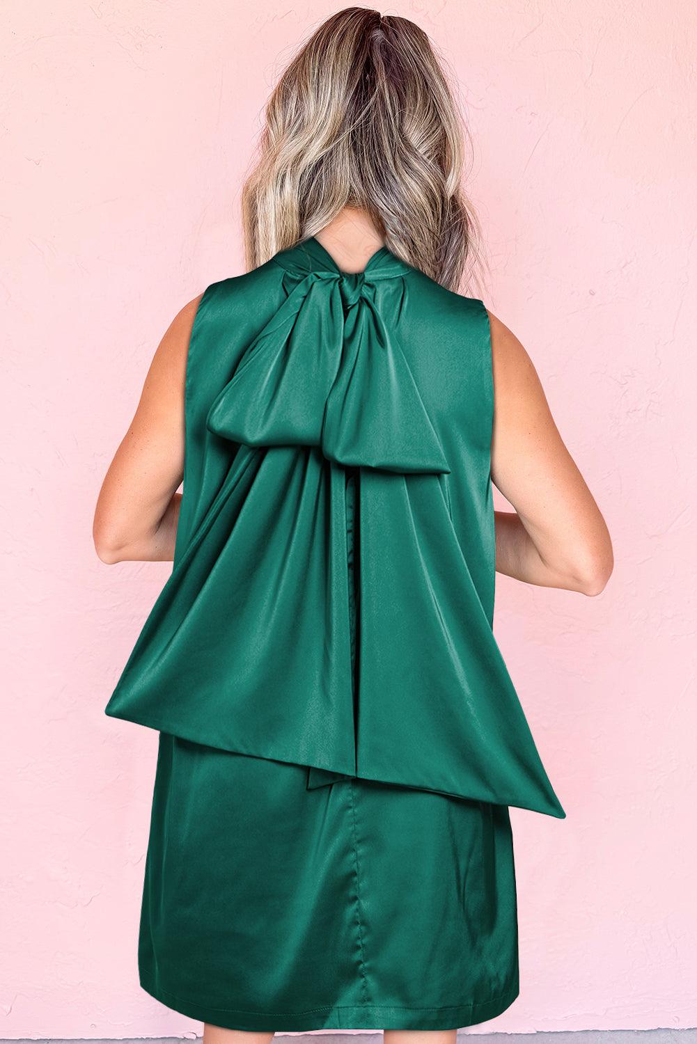Mini Jurk met Strikdetail - Mini Dresses - Jurkjes.co