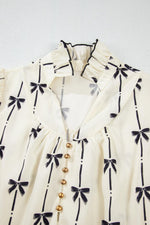 Mini Jurk met Strikpatroon - Mini Dresses - Jurkjes.co