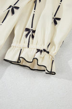 Mini Jurk met Strikpatroon - Mini Dresses - Jurkjes.co