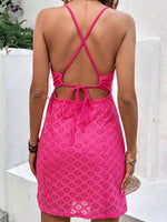 Mini Jurk met V-hals en Bloemenprint - Mini Dresses - Jurkjes.co