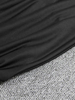 Mini Jurk met V-hals en Halternek - Mini Dresses - Jurkjes.co