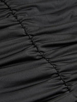 Mini Jurk met V-hals en Halternek - Mini Dresses - Jurkjes.co