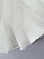 Mini Jurk met Vierkante Hals en Open Rug - Midi Dresses - Jurkjes.co