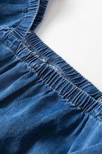 Mini Jurk met Vierkante Halslijn - Mini Dresses - Jurkjes.co