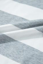 Mini T-shirt jurk met Gestreept Patroon - T Shirt Dresses - Jurkjes.co