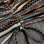 Off Shoulder Jurk met Geometrisch Patroon - Women Summer Dress - Jurkjes.co