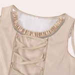 Oktoberfest Jurk met Verstelbare Vetersluiting - Dresses - Jurkjes.co