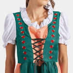 Oktoberfestjurk met Bloemenborduurwerk - Women Summer Dress - Jurkjes.co