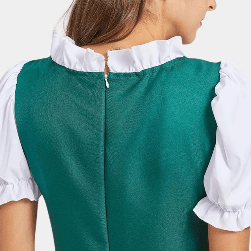 Oktoberfestjurk met Bloemenborduurwerk - Women Summer Dress - Jurkjes.co