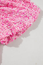 One Shoulder Bodycon Mini Jurk met Pailletten - Sequin Dresses - Jurkjes.co