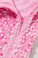 One Shoulder Bodycon Mini Jurk met Pailletten - Sequin Dresses - Jurkjes.co