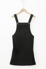 Overall Jurk met Corduroy en Zakken - Mini Dresses - Jurkjes.co