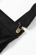 Overall Jurk met Corduroy en Zakken - Mini Dresses - Jurkjes.co