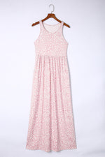 Panterprint Maxi-Jurk met Zakken - Maxi Dresses - Jurkjes.co