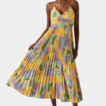 Plooijurkje met Geometrisch Patroon - CB - Dresses - Jurkjes.co