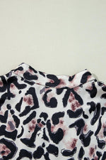 Rokken Jurk met Dierenprint en Ruffles - Mini Dresses - Jurkjes.co