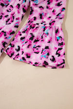 Rokken Jurk met Dierenprint en Ruffles - Mini Dresses - Jurkjes.co