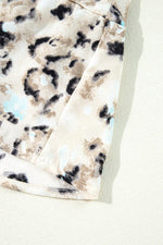 Rokken Jurk met Dierenprint en Ruffles - Mini Dresses - Jurkjes.co