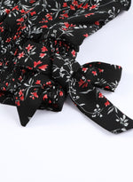 Ruffle Crop Top en Maxi Rok Set met Bloemenprint - Two Piece Dresses - Jurkjes.co