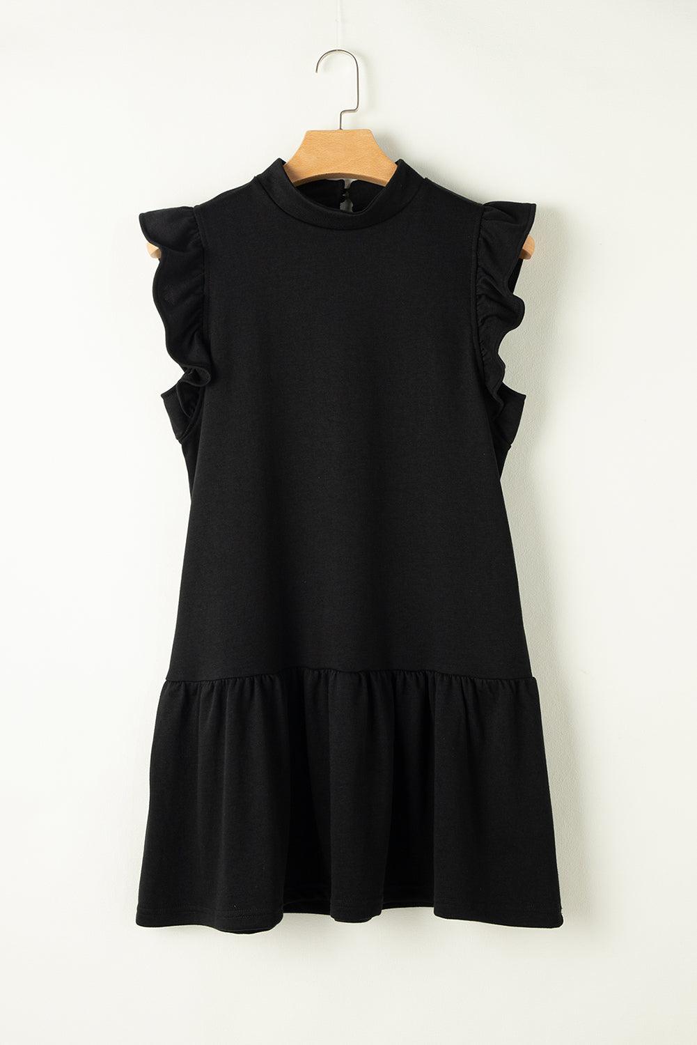 Shift Jurk met Ronde Hals - Mini Dresses - Jurkjes.co