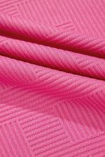 Shift Jurk met Textuurpatroon - Mini Dresses - Jurkjes.co