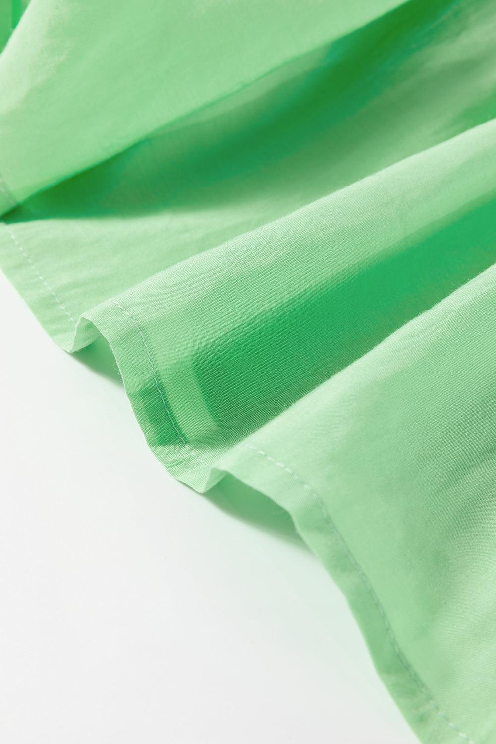 Shift Jurk met V-hals en Frills - Mini Dresses - Jurkjes.co